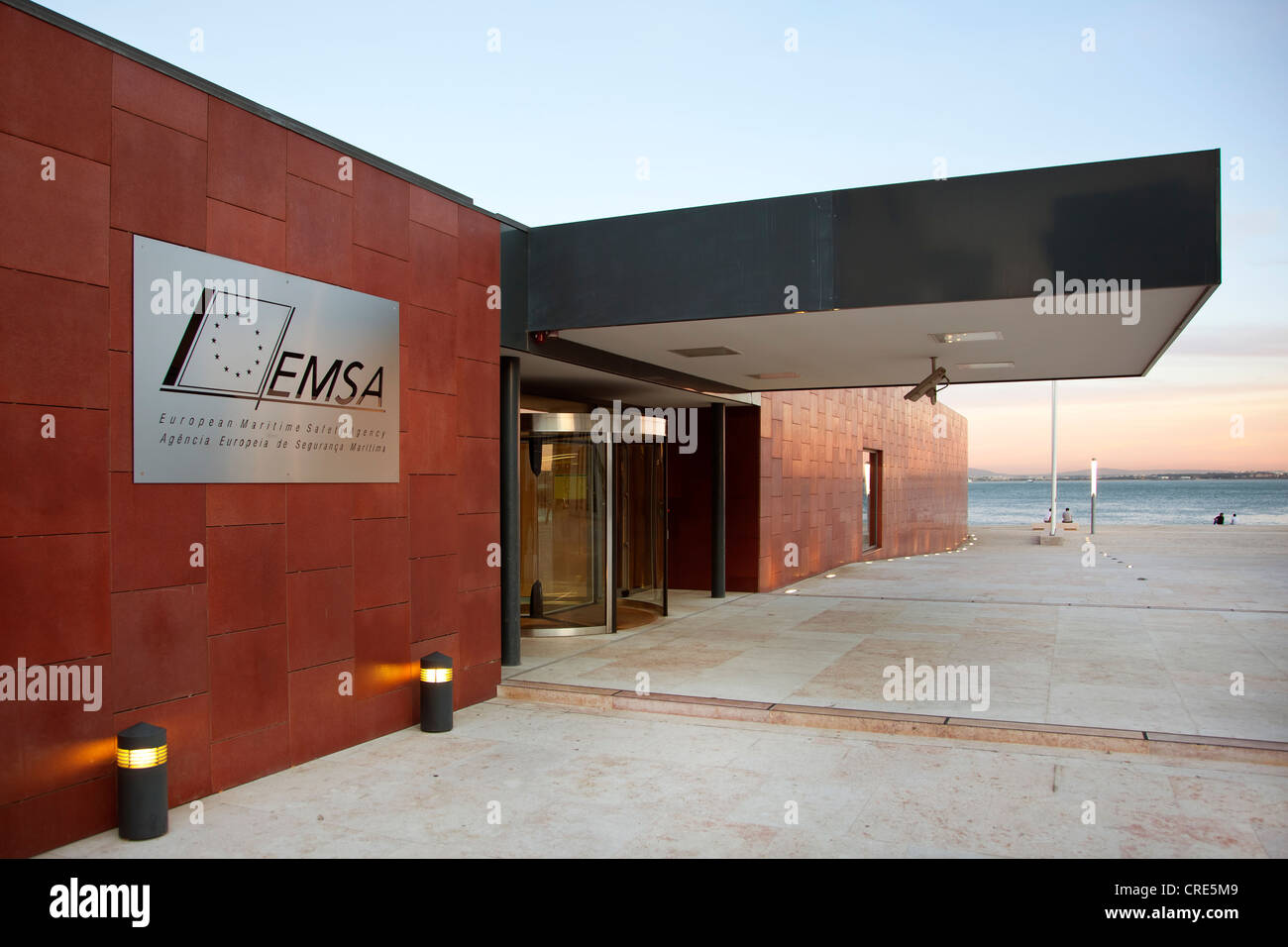 Administrative headquarters of the European Maritime Safety Agency, EMSA, an agency of the European Union, EU, Lisbon, Portugal Stock Photo