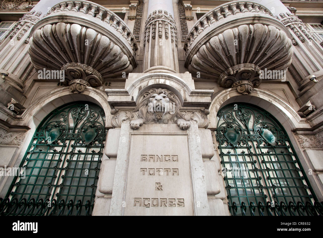 Headquarters of the Portuguese bank Banco Totta Acores, BTA, in Lisbon