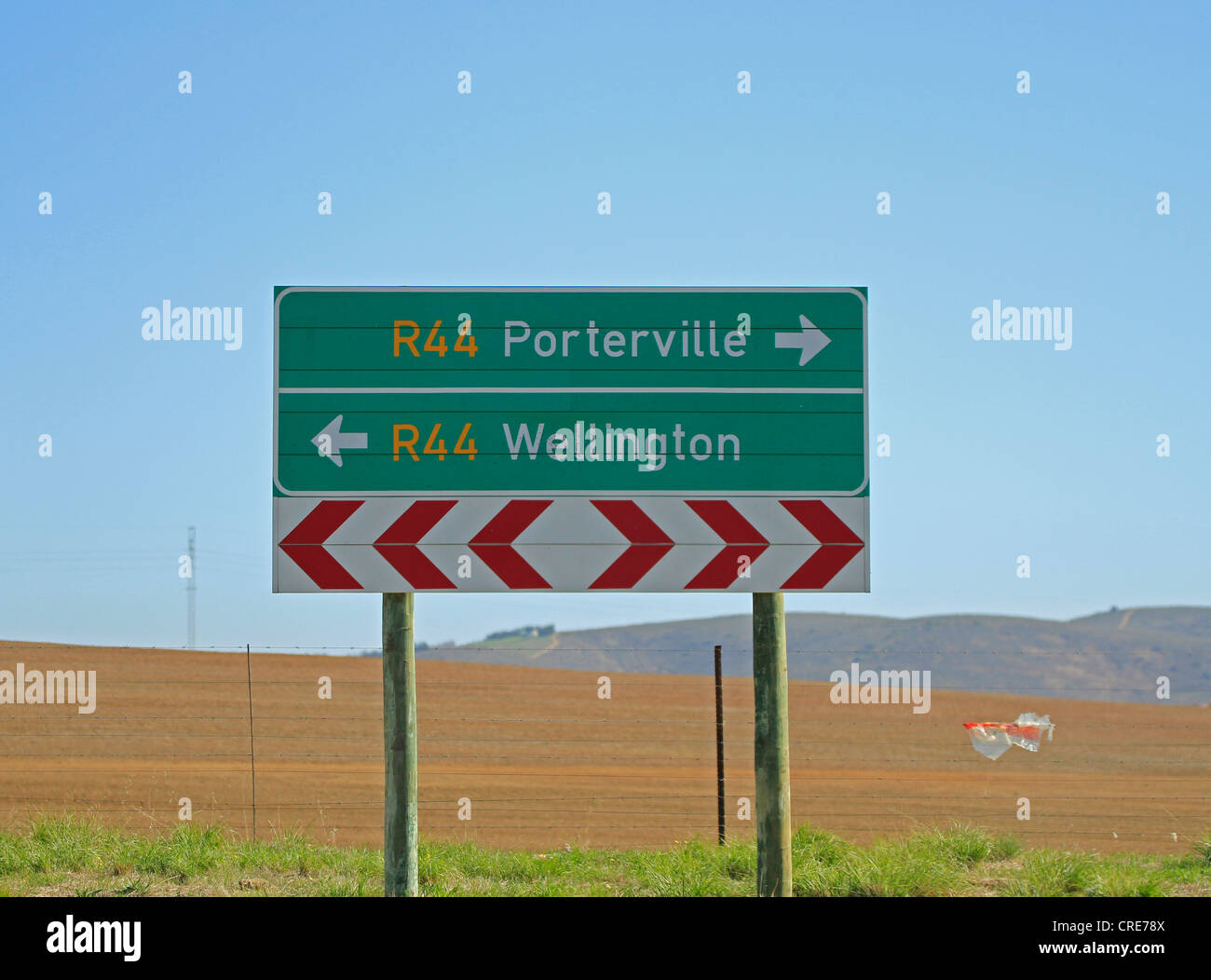 Direction sign western province hi-res stock photography and images - Alamy