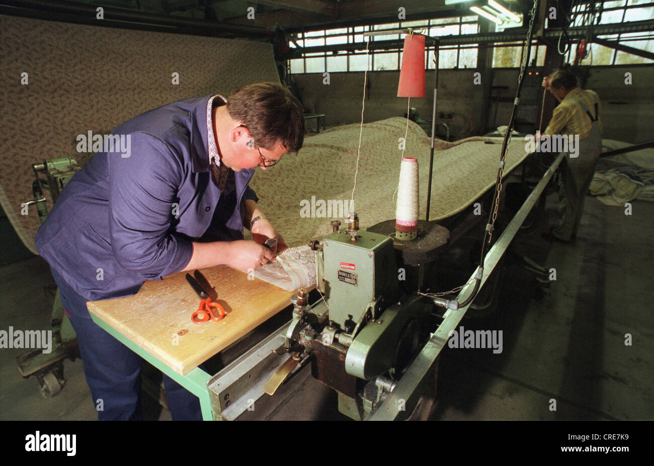 Crescent Teppichwerke Oelsnitz Germany Stock Photo 48871181 Alamy