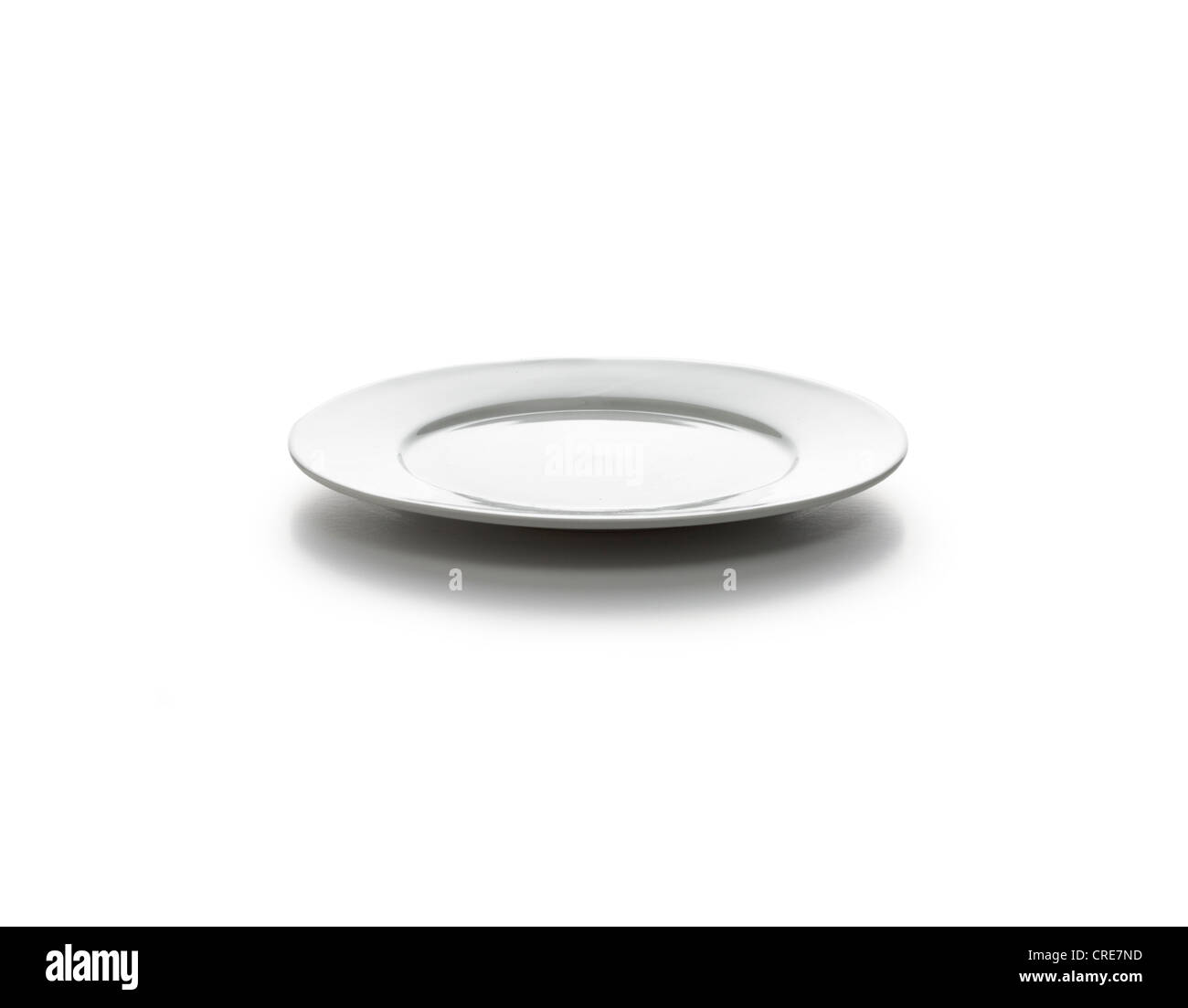 A white plate Stock Photo