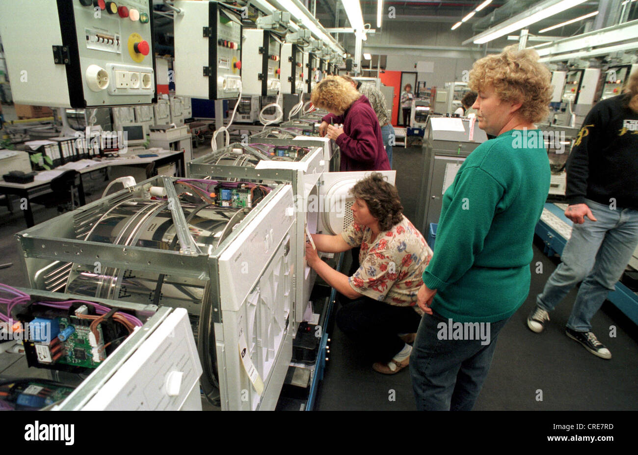 Bosch-Siemens, Hausgeraete Nauen GmbH, Germany Stock Photo - Alamy