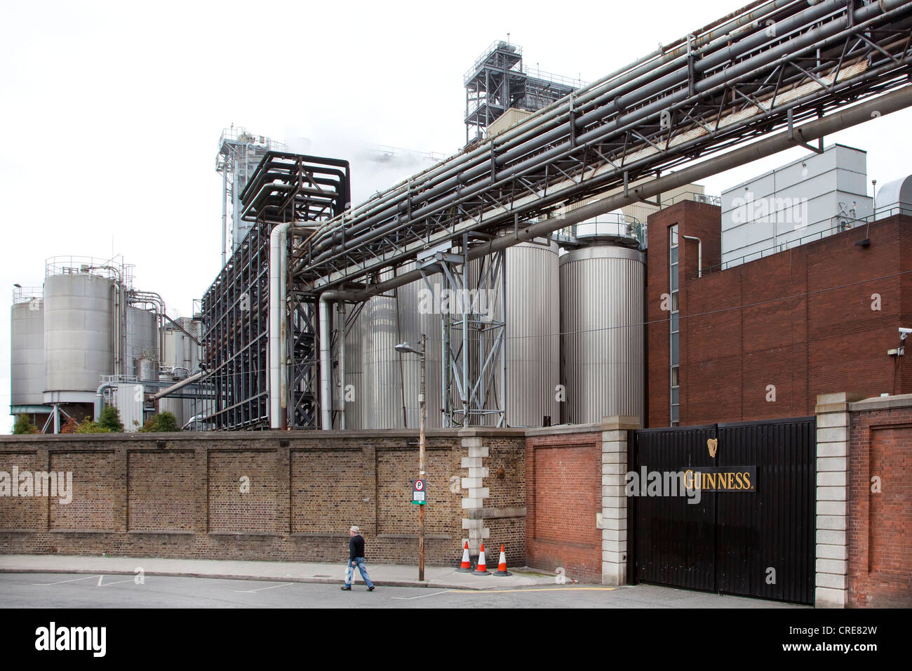 Guinness brewery, part of the Diageo drinks company, Dublin, Ireland, Europe Stock Photo