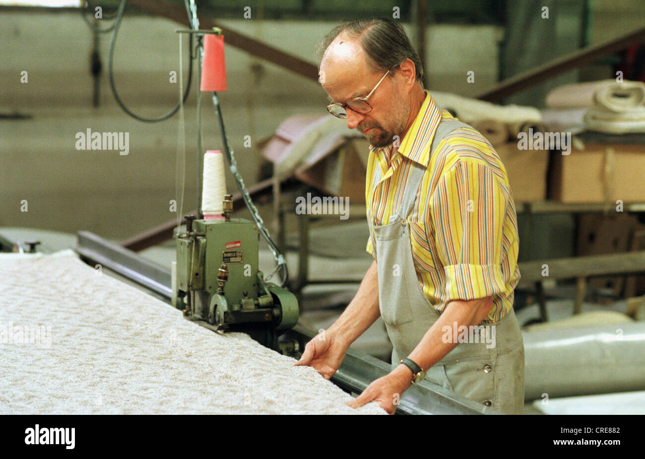 Crescent Teppichwerke Oelsnitz Germany Stock Photo 48871650 Alamy