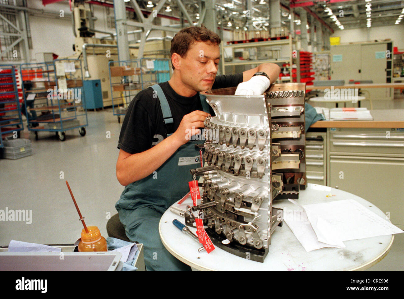 BMW Rolls Royce GmbH, aircraft engines, Dahlewitz, Germany Stock Photo ...