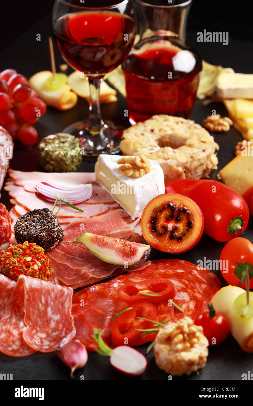Antipasto platter hires stock photography and images Alamy