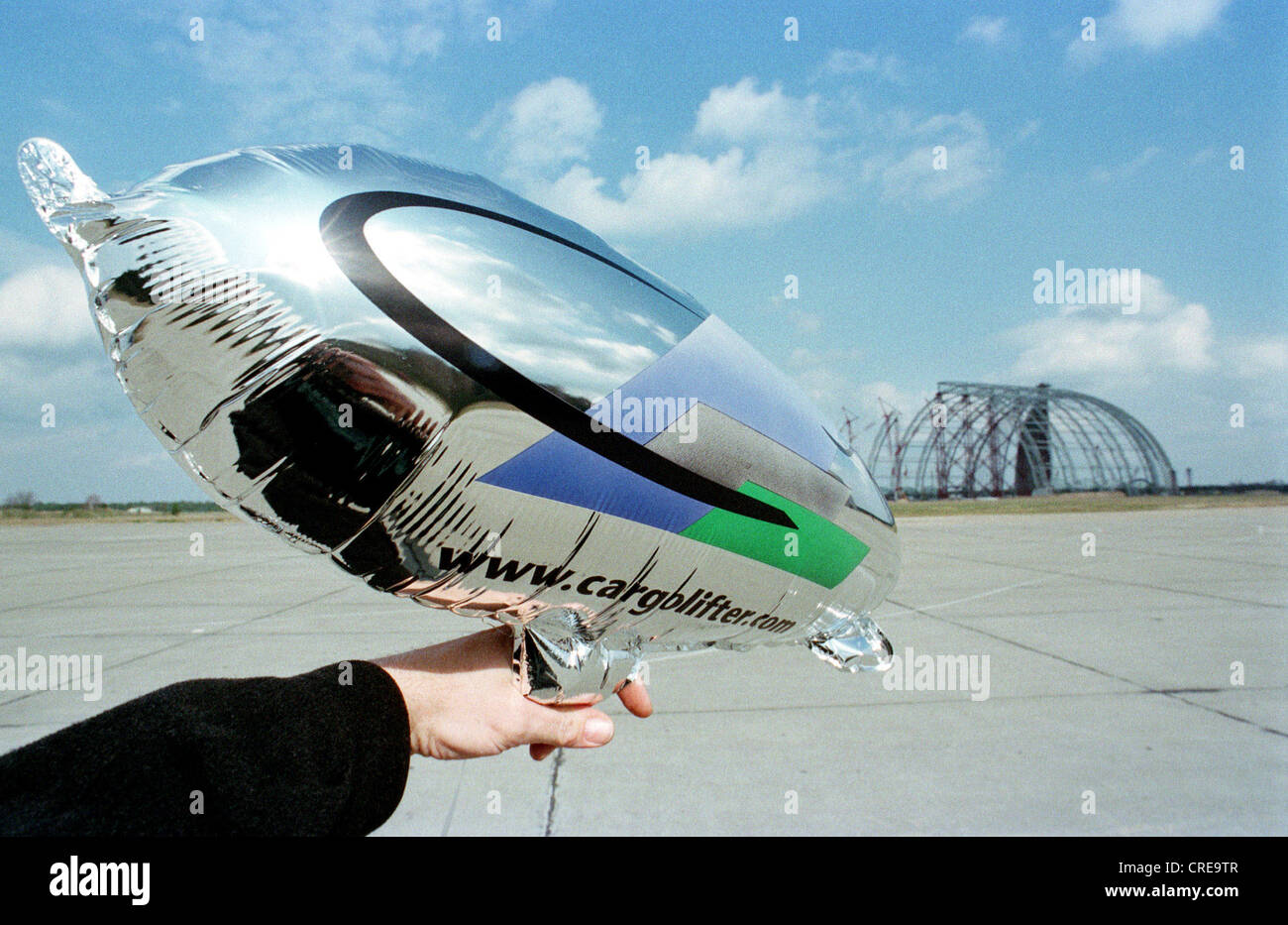 CargoLifter, BriesenBrand, Germany Stock Photo Alamy