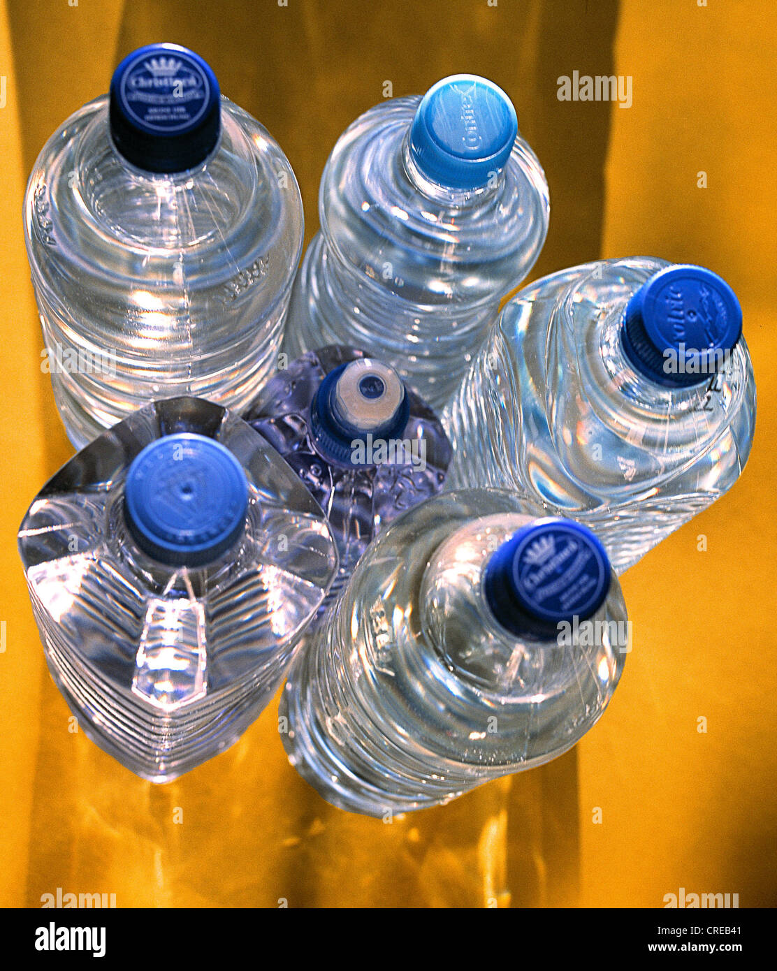 Plastic bottles for beverages Stock Photo Alamy