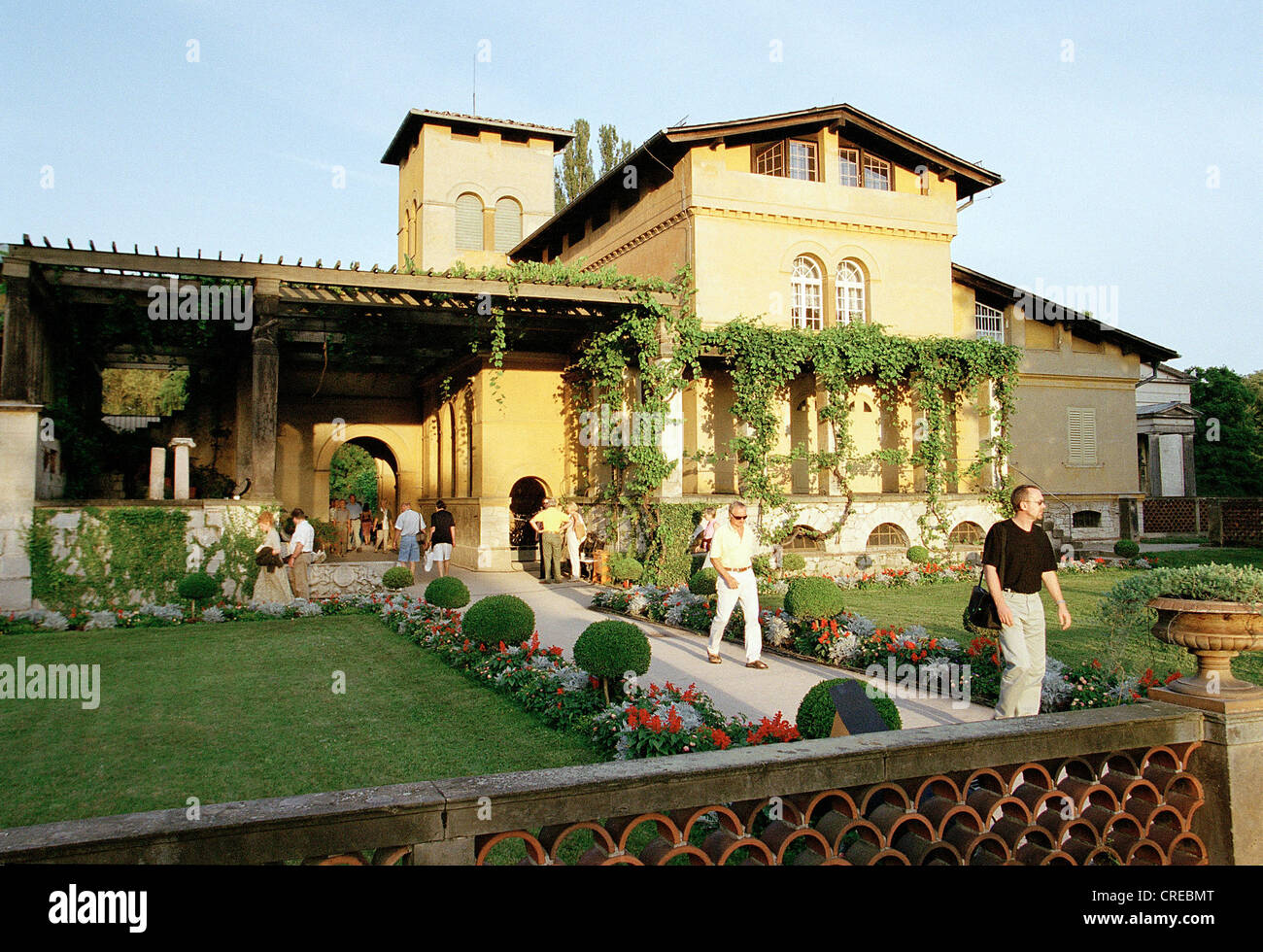 The Roman Baths in Sanssouci Park in Potsdam, Germany Stock Photo - Alamy