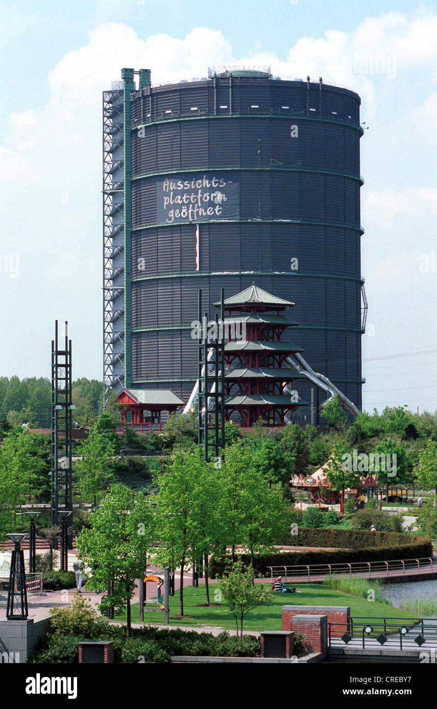 Gasometer building in oberhausen hi-res stock photography and images ...