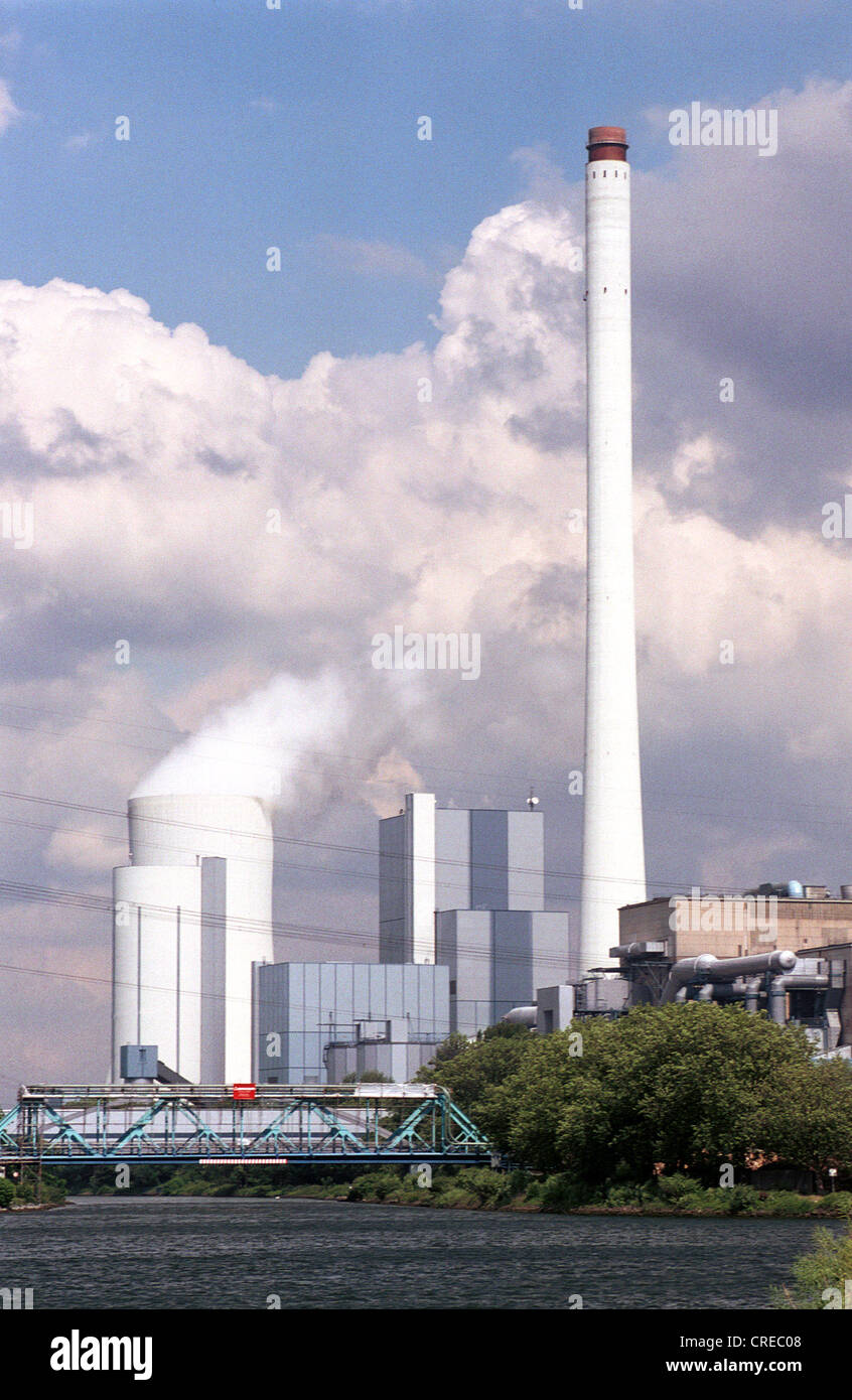 Power plant in Herne, Germany Stock Photo