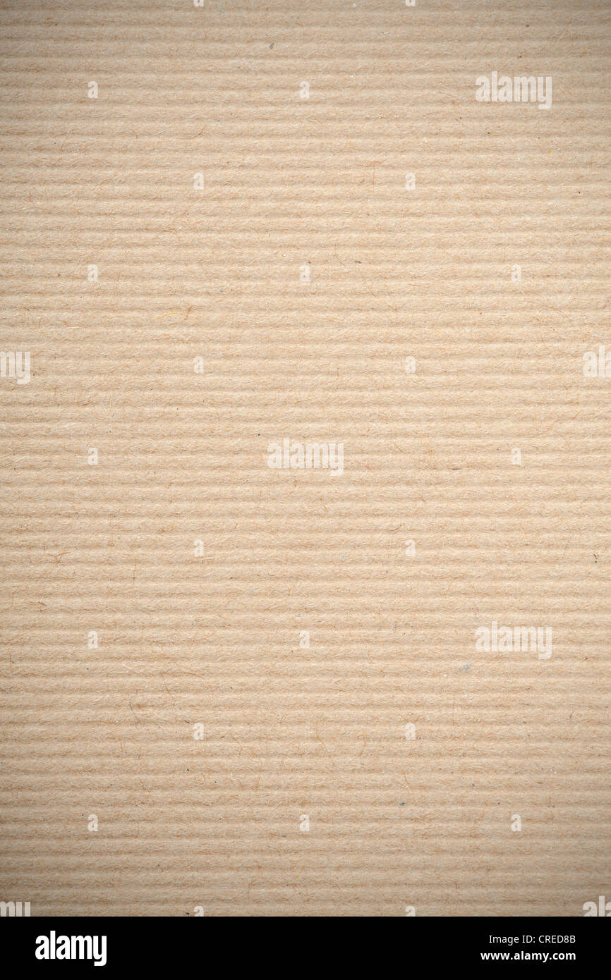 ecru stationery background, old rough texture paper Stock Photo
