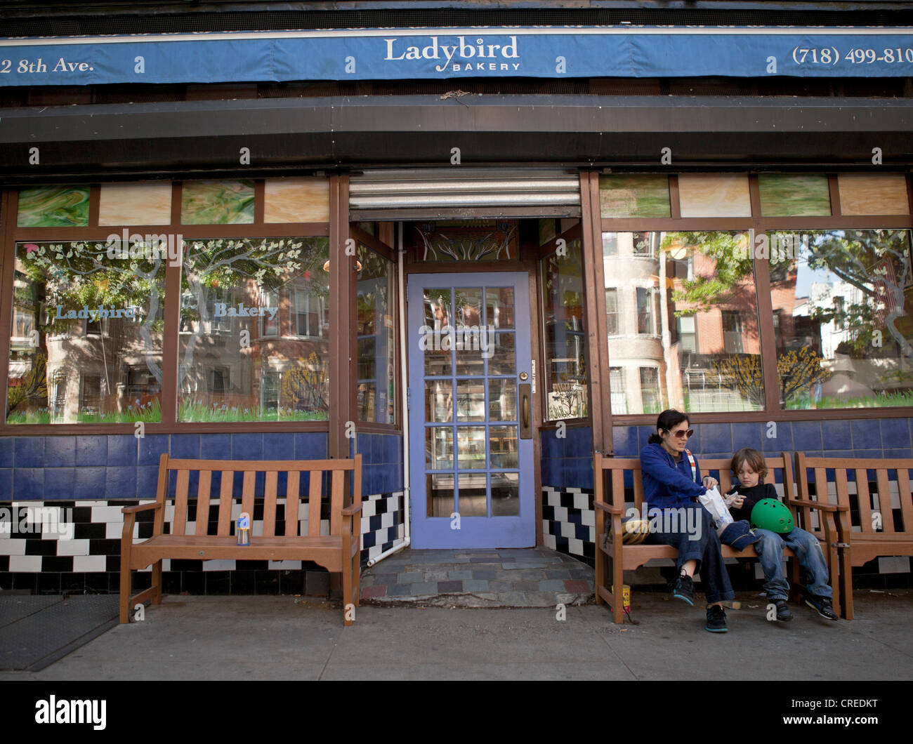 The Ladybird Bakery is a neighborhood institution in the Park Slope