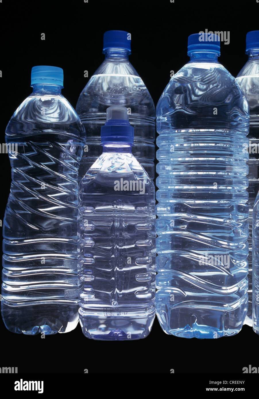 Plastic bottles for beverages Stock Photo Alamy