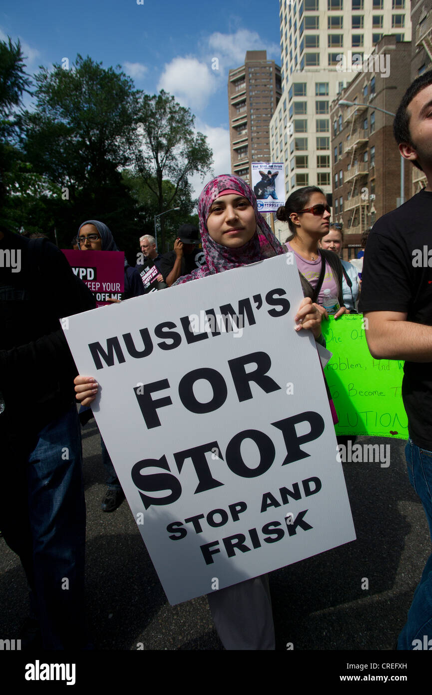 Thousands Of Demonstrators March Down Fifth Avenue In New York For A Silent March Protesting The 
