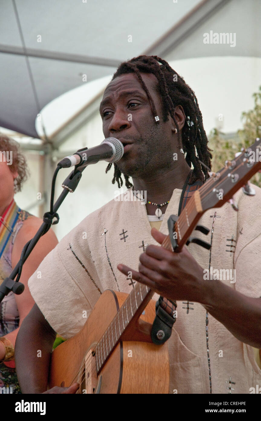 Senegalese Singer-songwriter, Amadou Diagne Performing Live In The 