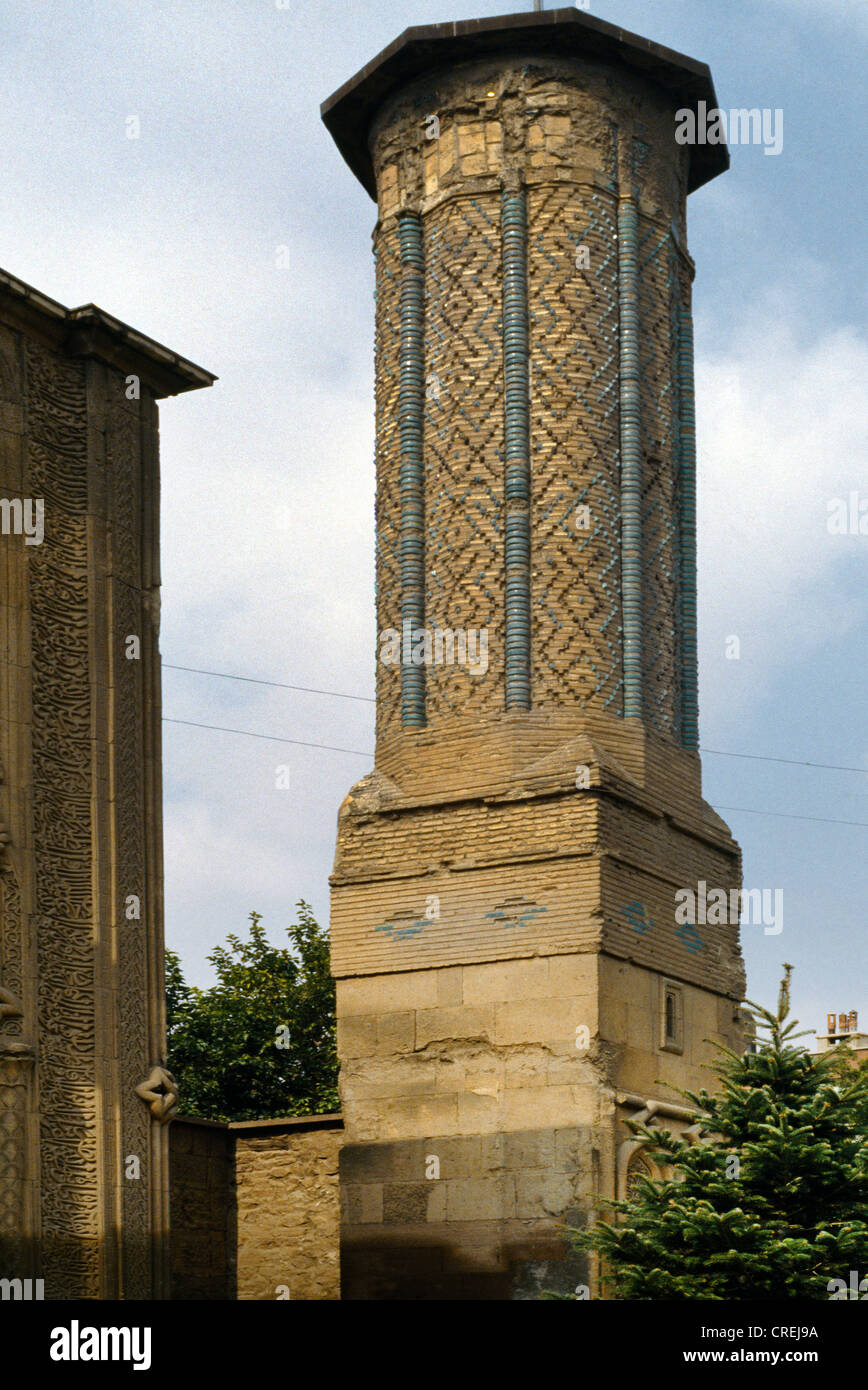 Konya Turkey Ince Minar Medressah (1251) Minaret Seljuk Stock Photo