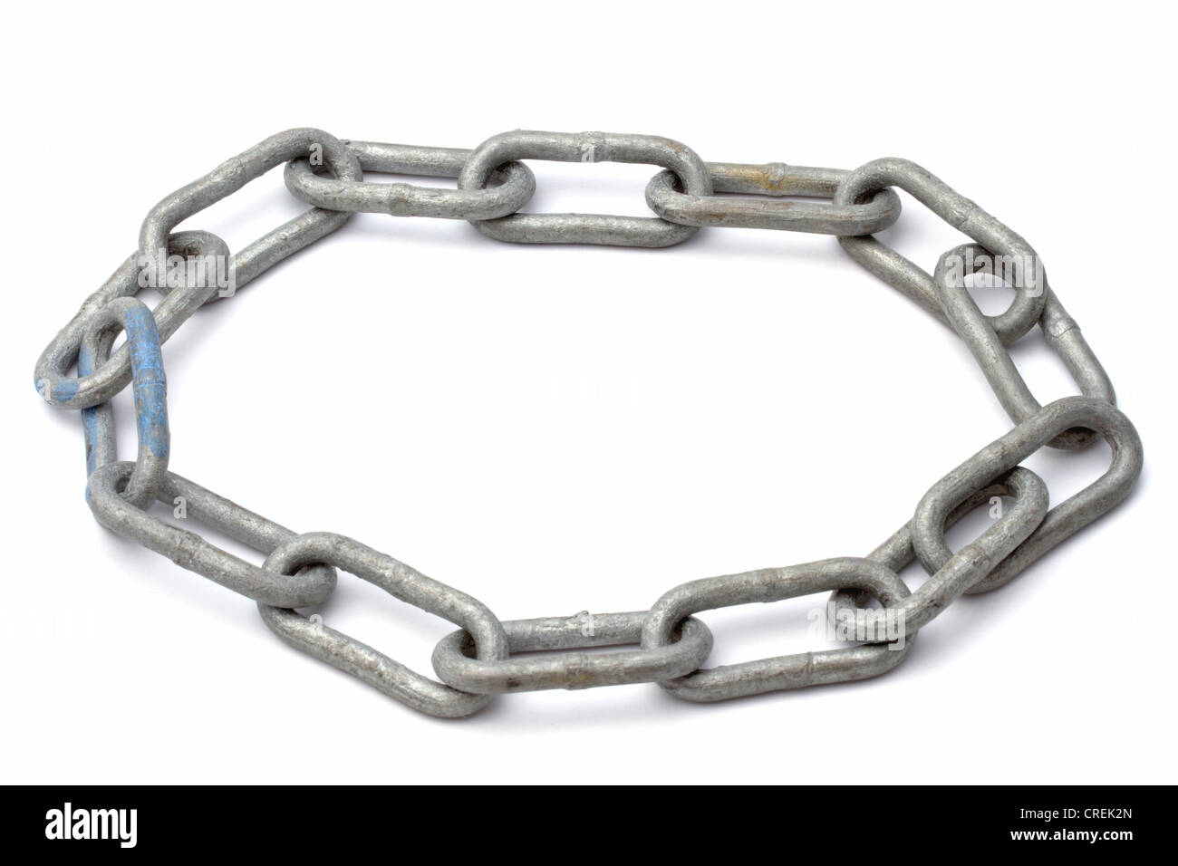 Chains isolated on white background Stock Photo Alamy