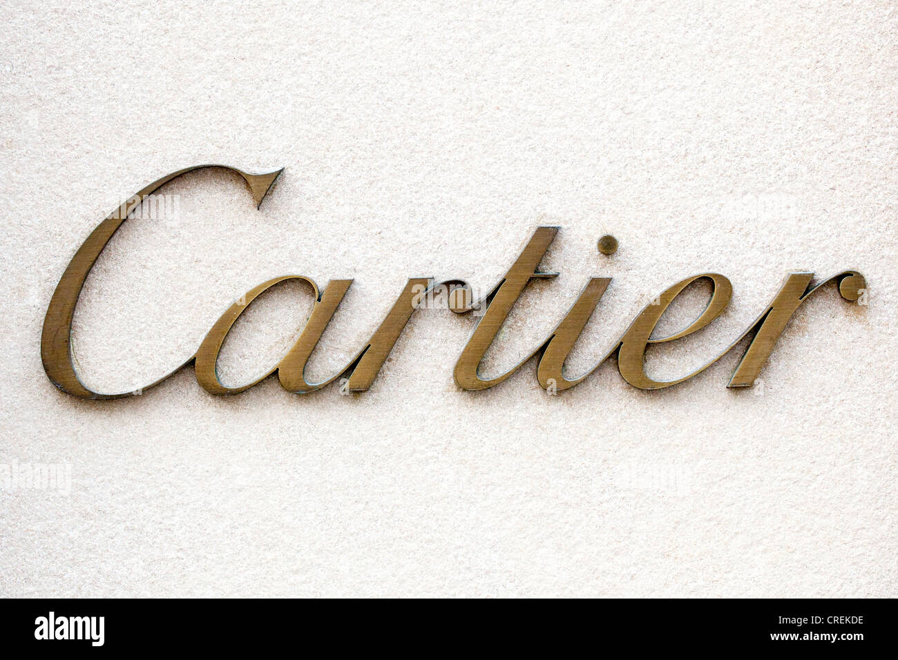 Cartier logo hi-res stock photography and images - Alamy