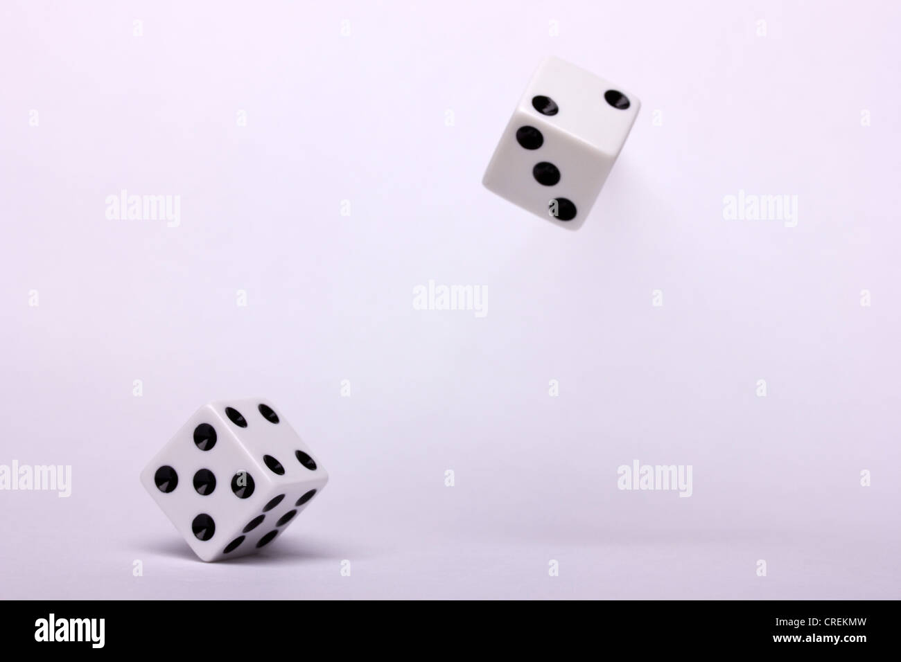 Dice rolling hi-res stock photography and images - Alamy