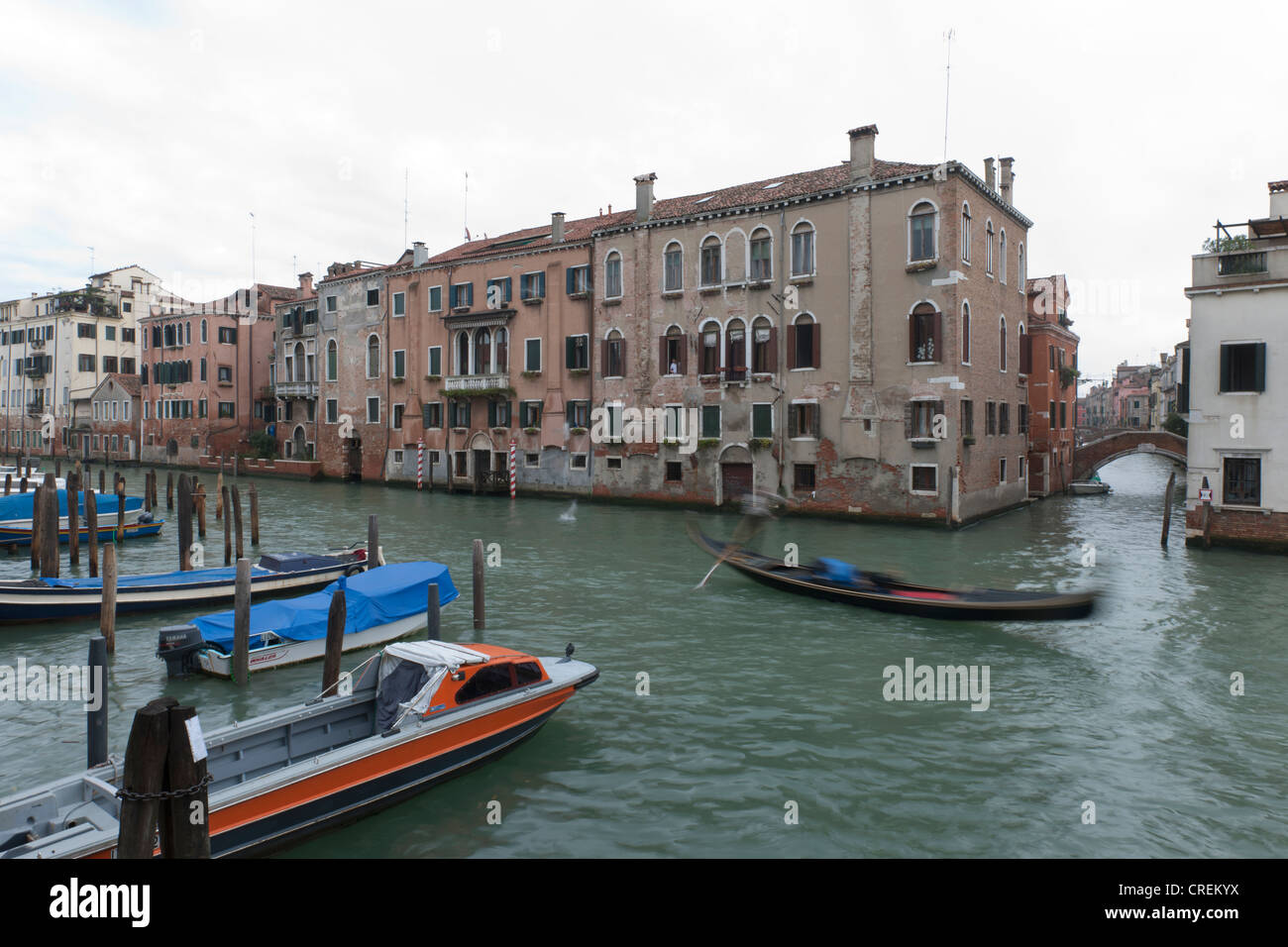 Canal in Venice, Veneto, Italy, Southern Europe Stock Photo - Alamy