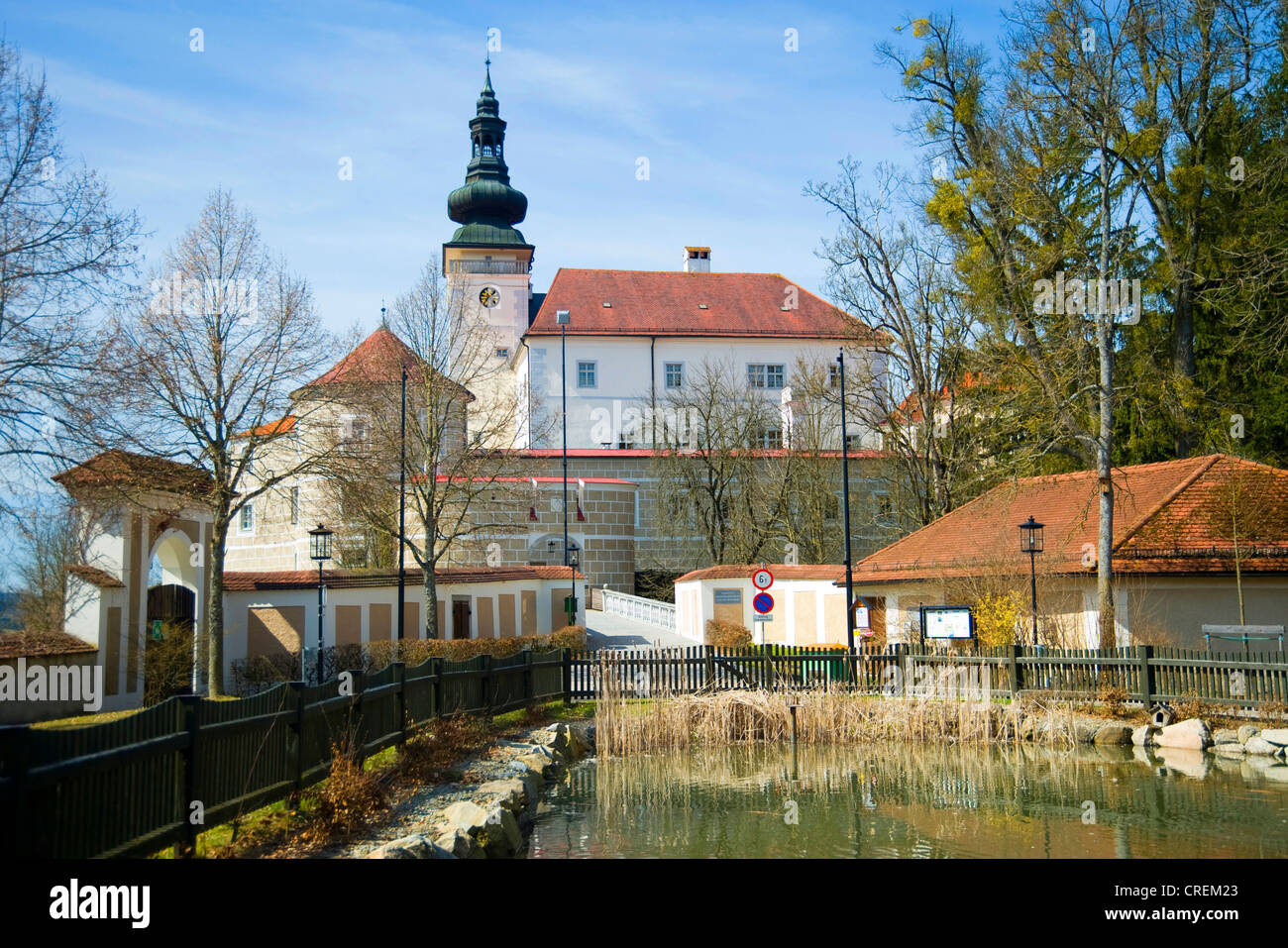 castle Weinberg, Kefermarkt, Austria, Upper Austria, Kefermarkt Stock Photo