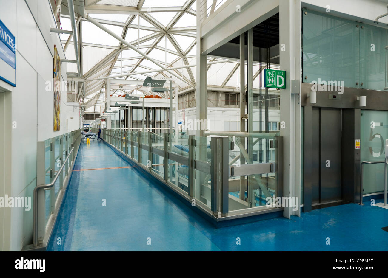 Hospital corridor and lift door / doors at the Chelsea and Stock Photo 48880895 Alamy