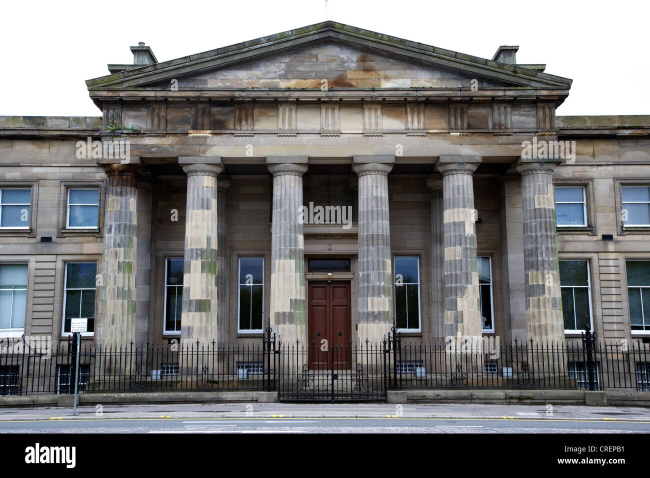 the old high court of justiciary building saltmarket glasgow scotland uk Stock Photo