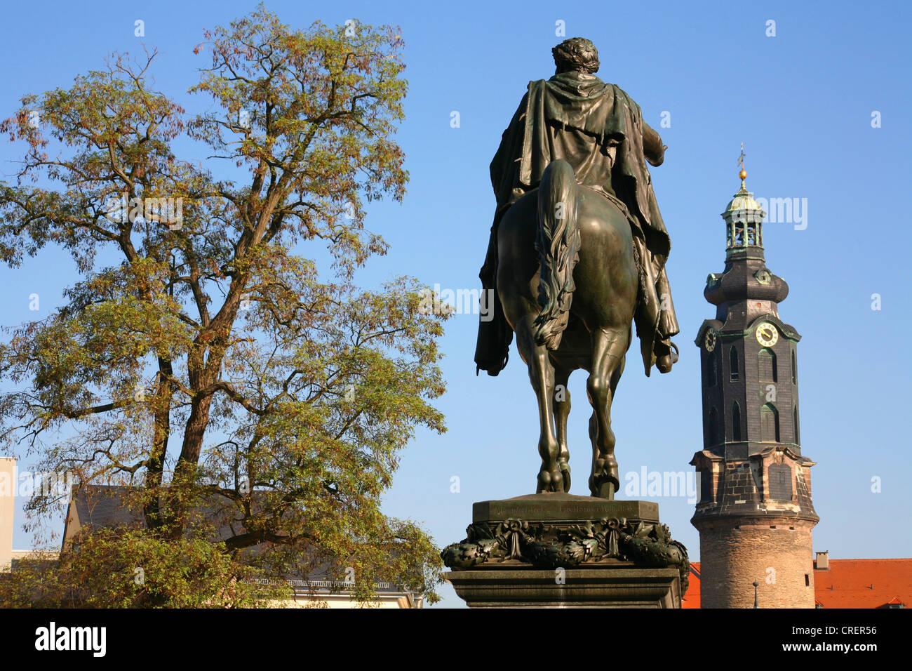 Carl august denkmal denkmal hi-res stock photography and images - Alamy