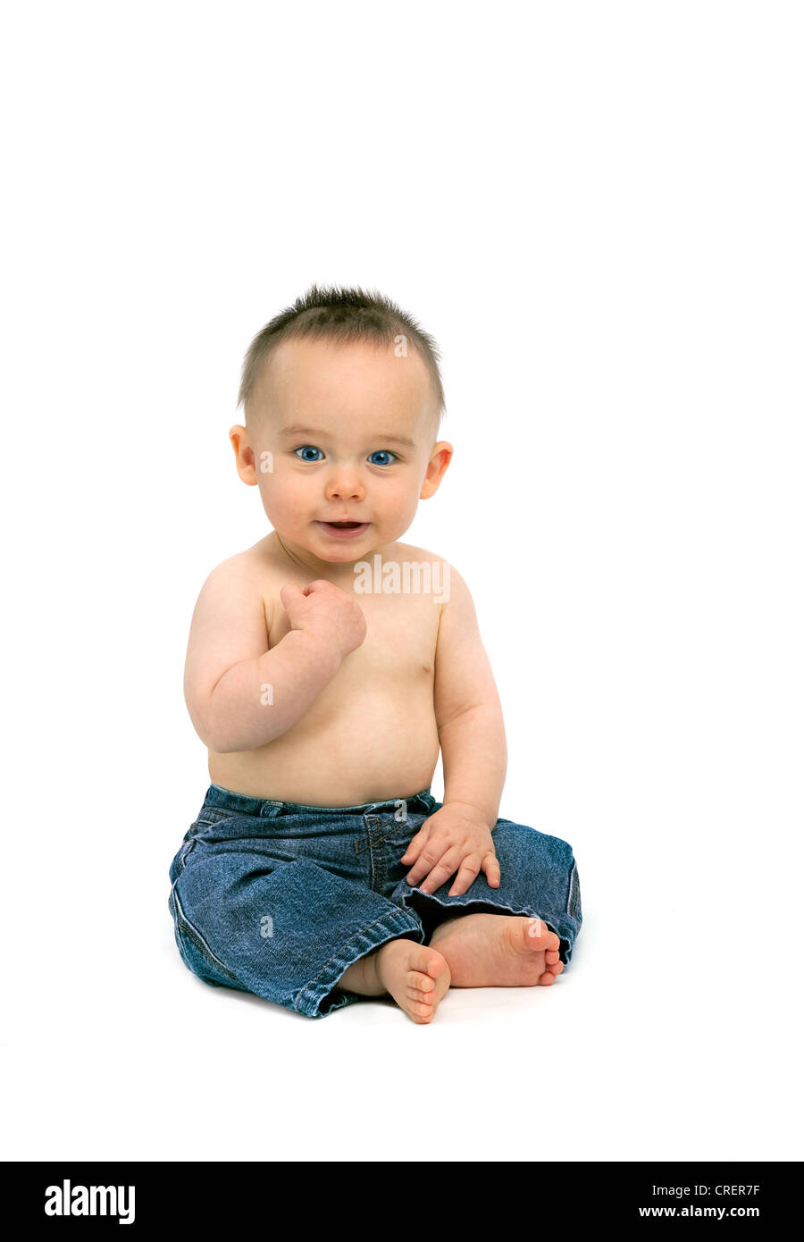 infant blue jeans