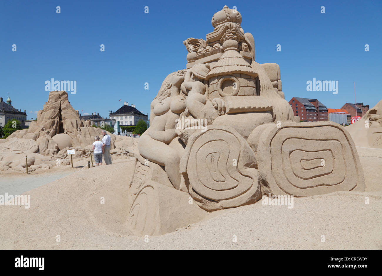 Copenhagen International Sand Sculpture Festival 2012, Ofelia Beach ...