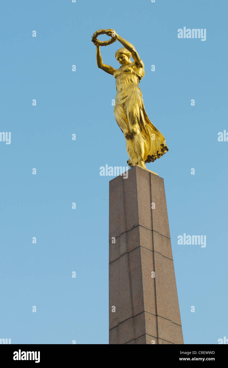 Gelle Fra - Monument of Remembrance, Luxembourg, Place de la Constitution Stock Photo