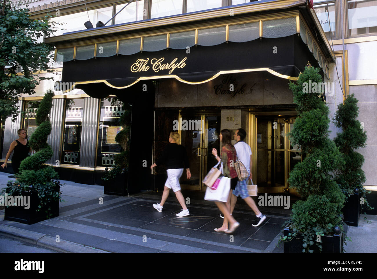 New York City The Carlyle Hotel on Madison Avenue USA Stock Photo