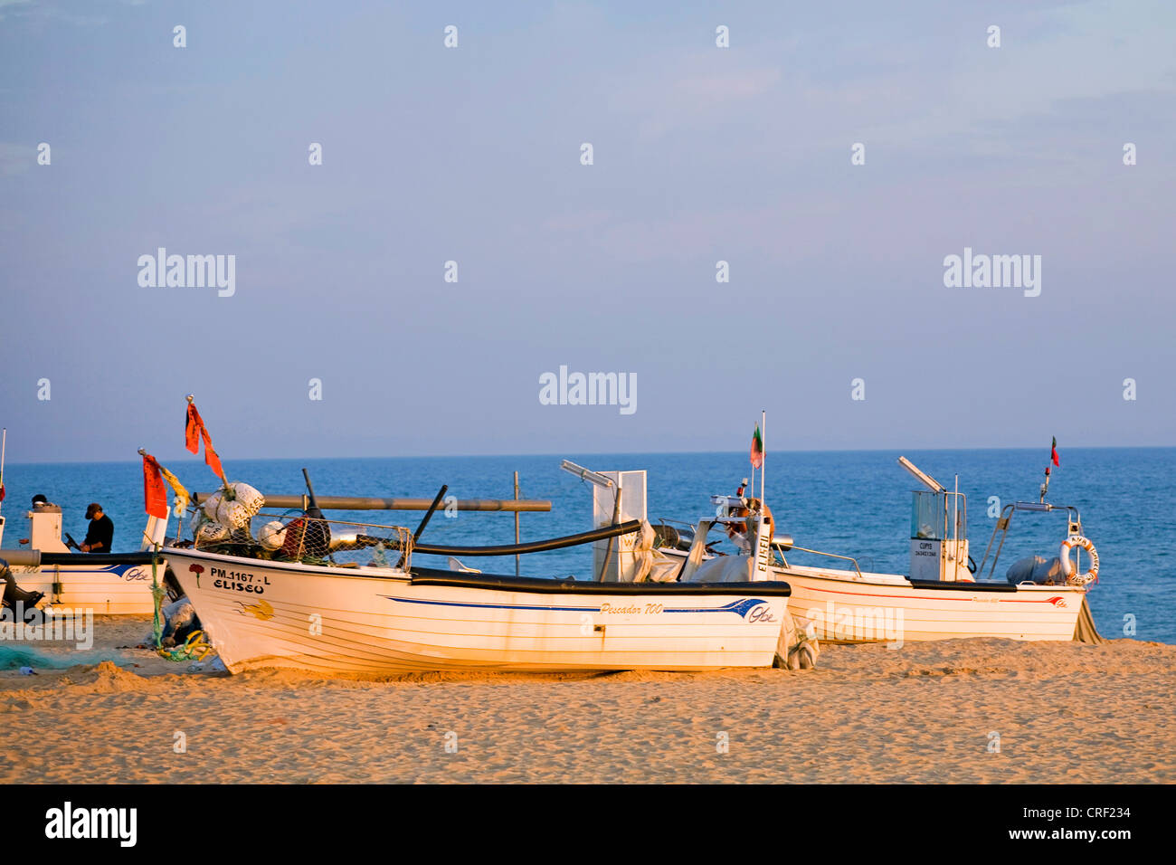 Fishing boats on the beach hi-res stock photography and images - Alamy