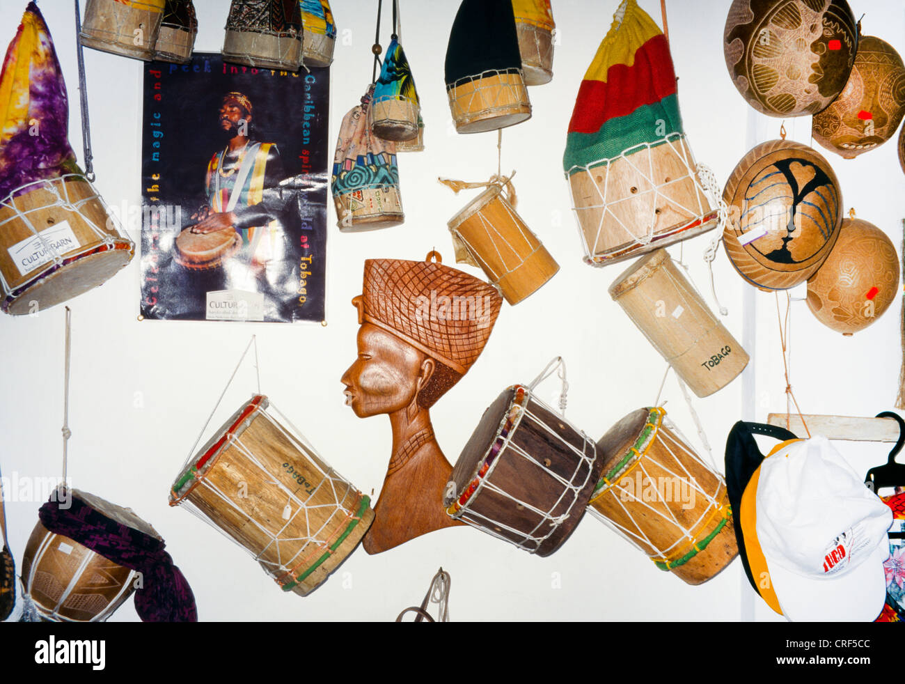 Scarborough Tobago Local Crafts Stock Photo Alamy