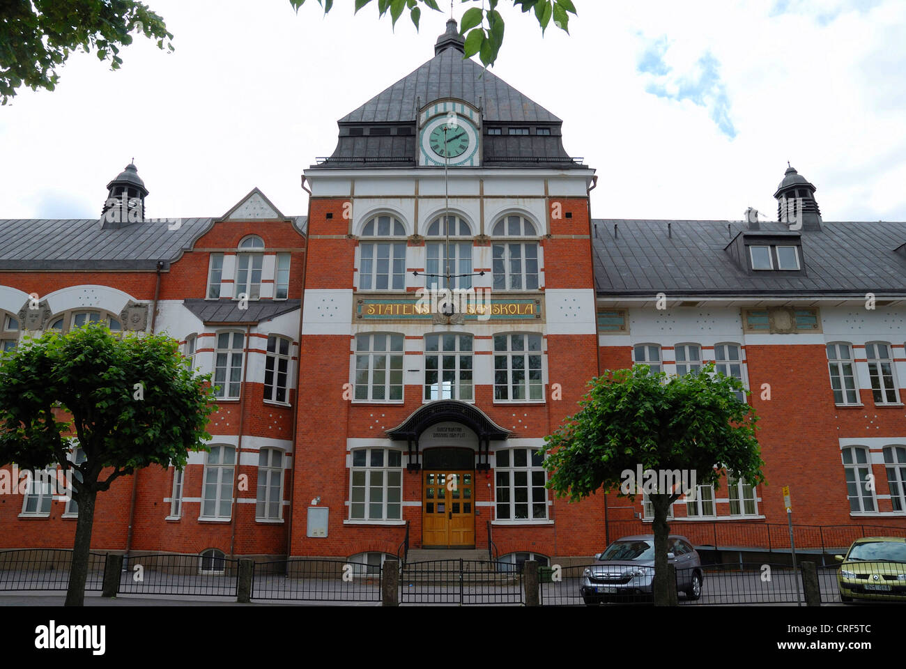 Statens Samskola, Astrid Lindgrens coeducational school , Sweden, Smaland, Vimmerby Stock Photo