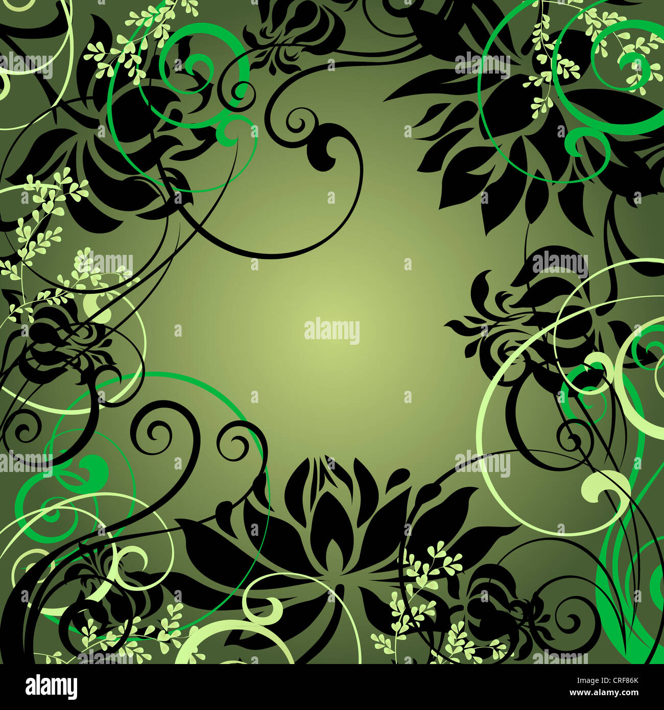 Art floral holiday background with space for text Stock Photo - Alamy