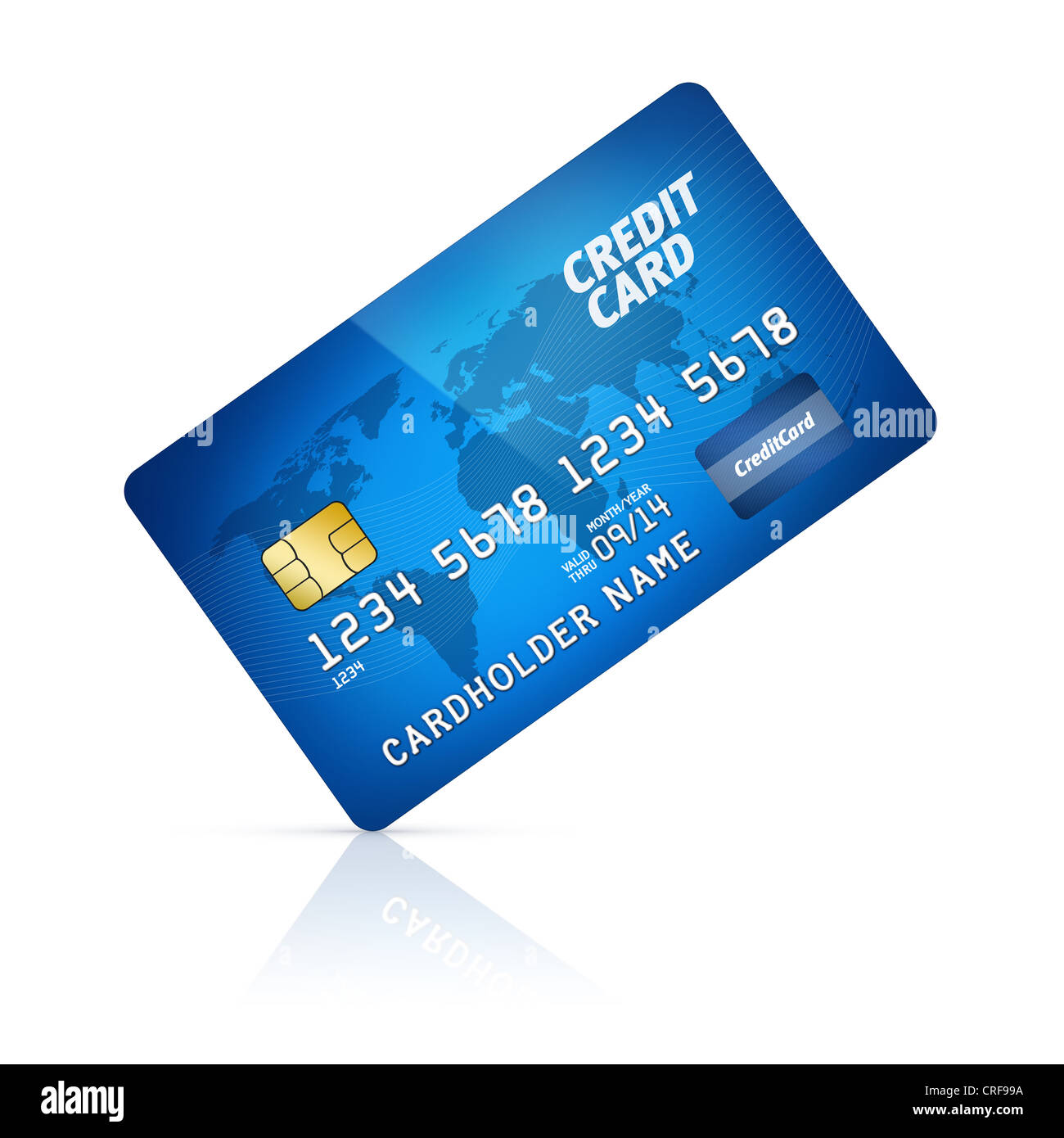 high detail illustration of a plastic credit card isolated on white stock image - Plastic Credit Card high detail illustration of a plastic credit card isolated on white stock image - Plastic Credit Card