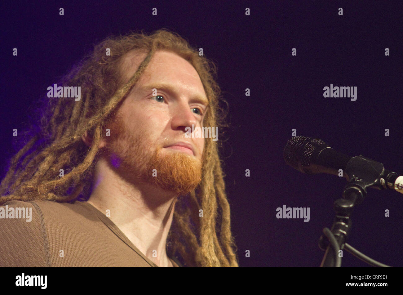 Newton Faulkner playing at the O2 Academy in Oxford Stock Photo