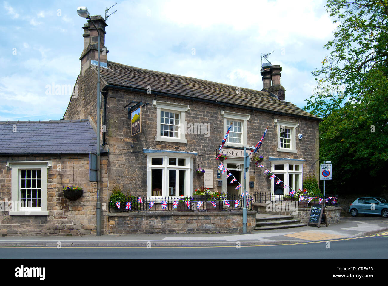 Castle Inn, Bakewell, Derbyshire Stock Photo - Alamy
