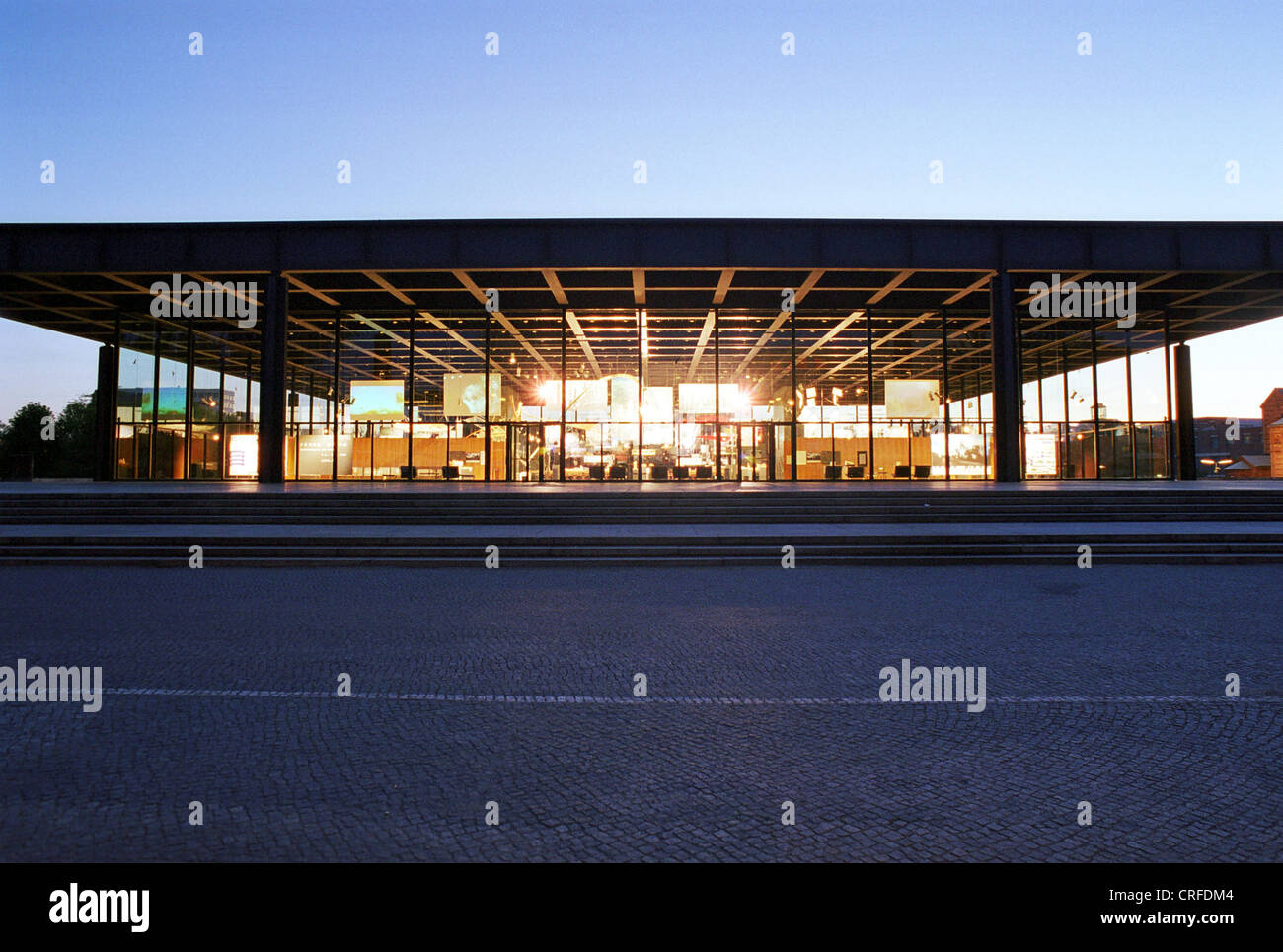 New National Gallery in Berlin, Germany Stock Photo - Alamy