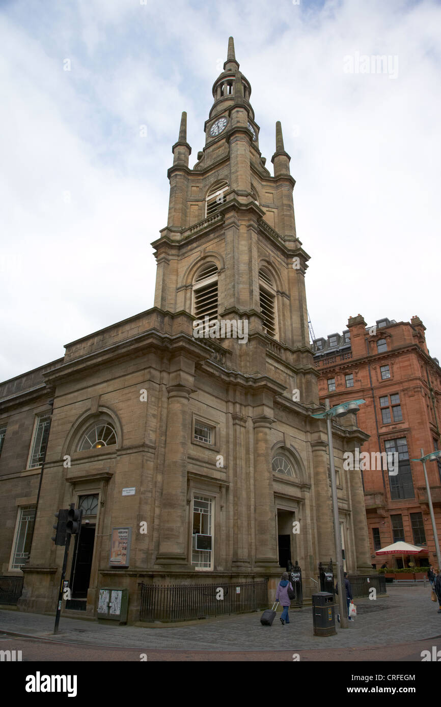 st georges-tron church nelson mandela place glasgow scotland uk Stock Photo