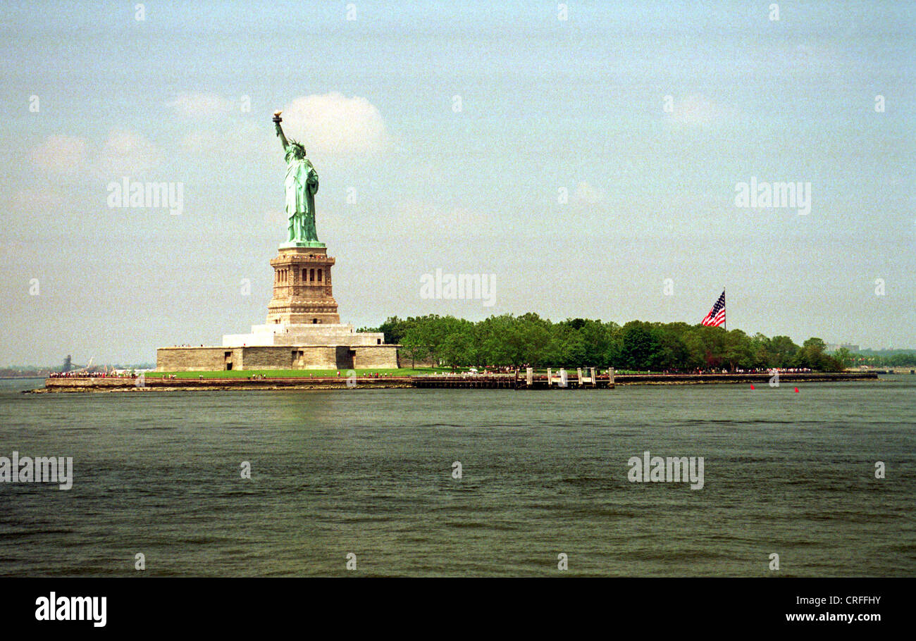 New York, USA, Liberty Iceland Stock Photo