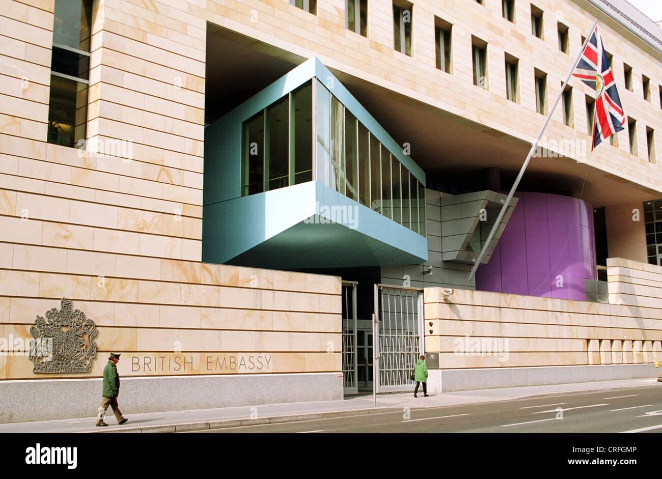 Berlin, Germany, the British Embassy (British Embassy Stock Photo Alamy
