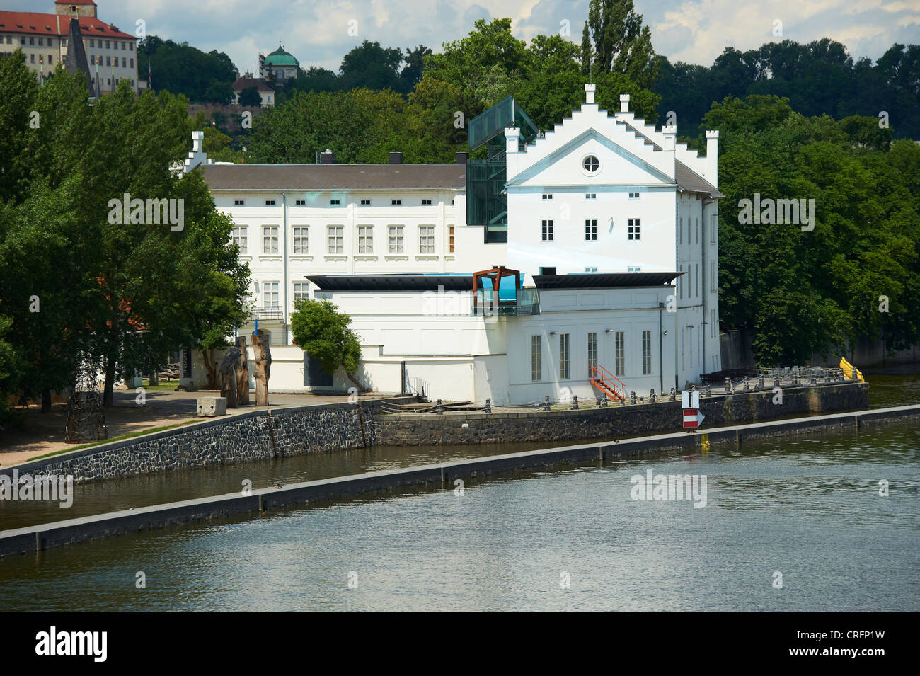 Sova Mills - Czech Modern Art Museum Kampa, Prague, Czech Republic Stock Photo