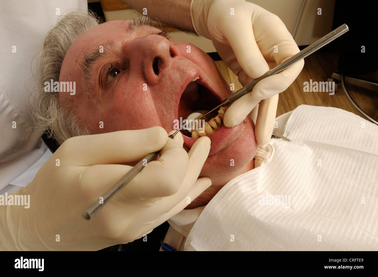 Close up elderly mouth teeth hi-res stock photography and images - Alamy