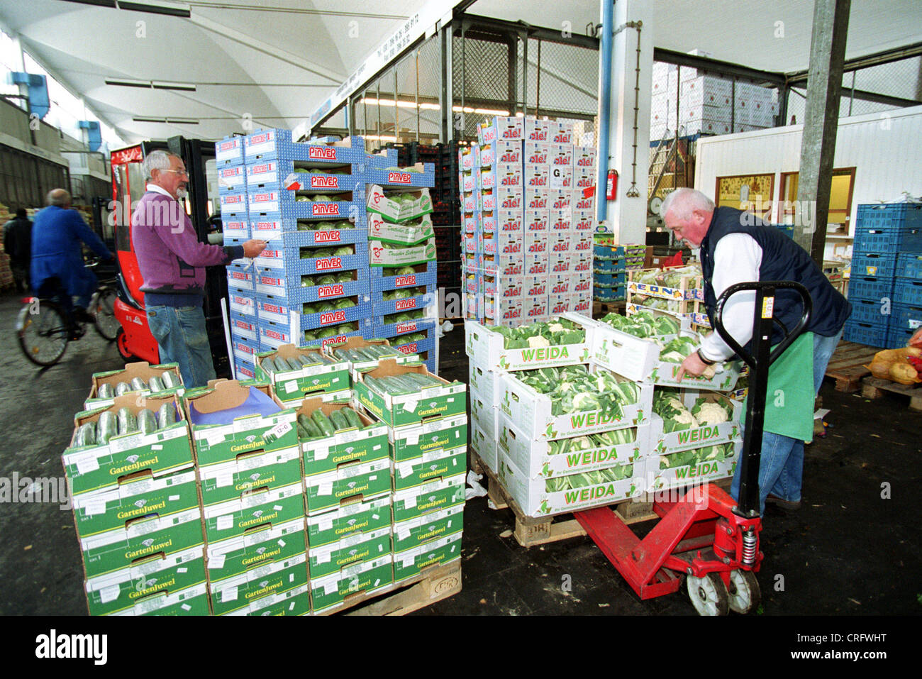 Berlin, Germany, on the stall Fruchthof Berlin Stock Photo - Alamy