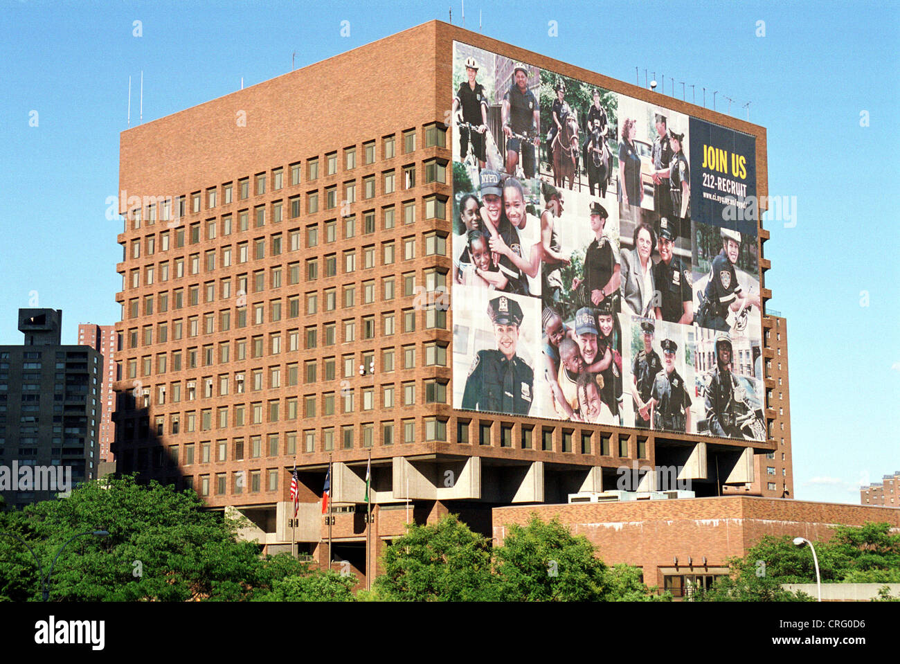 New York, USA, Police Headquarters in Manhattan Stock Photo - Alamy