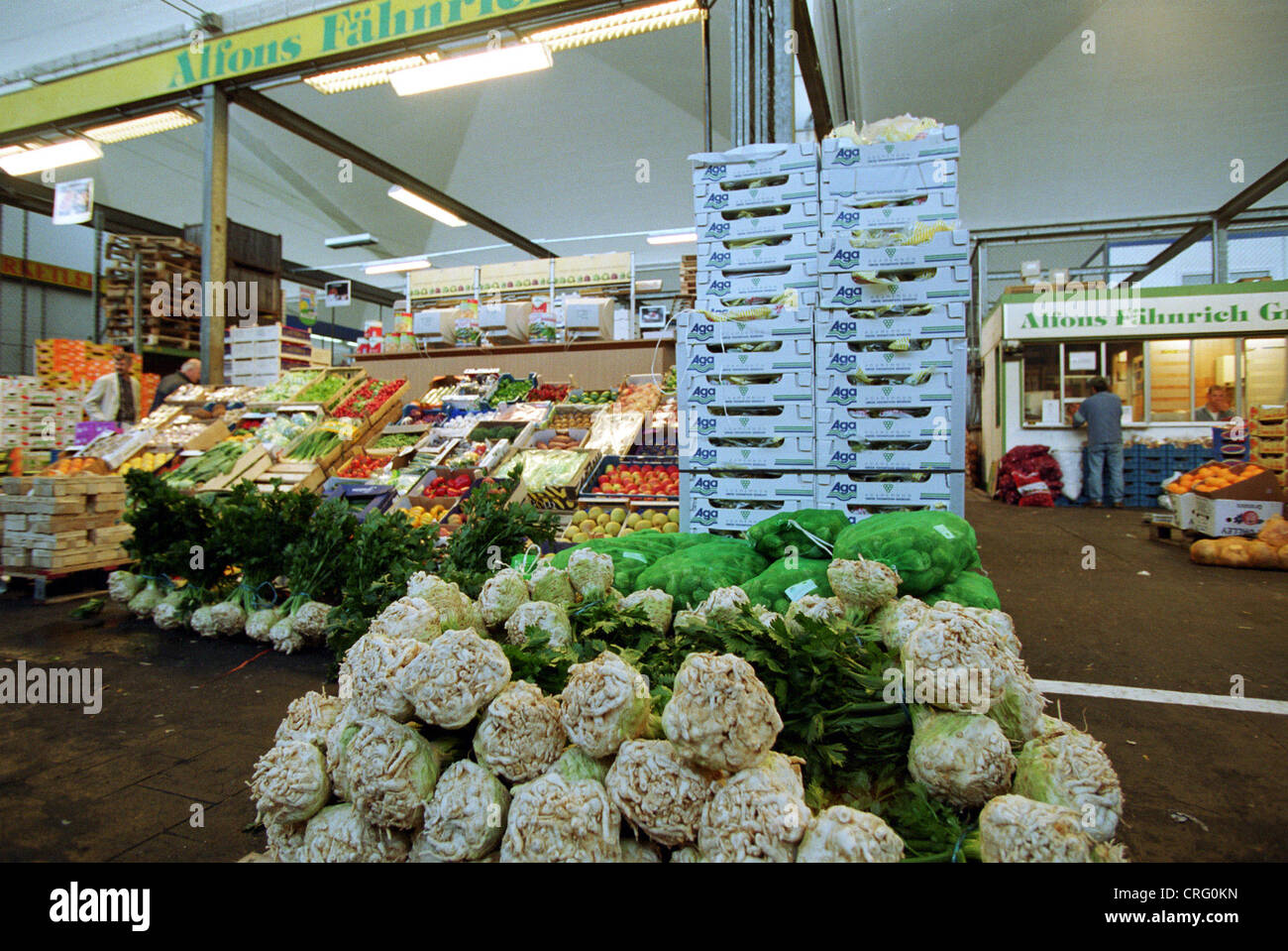 Berlin, Germany, on the stall Fruchthof Berlin Stock Photo - Alamy
