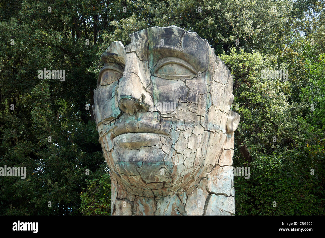 Modern sculpture Boboli Gardens Florence Italy Stock Photo Alamy